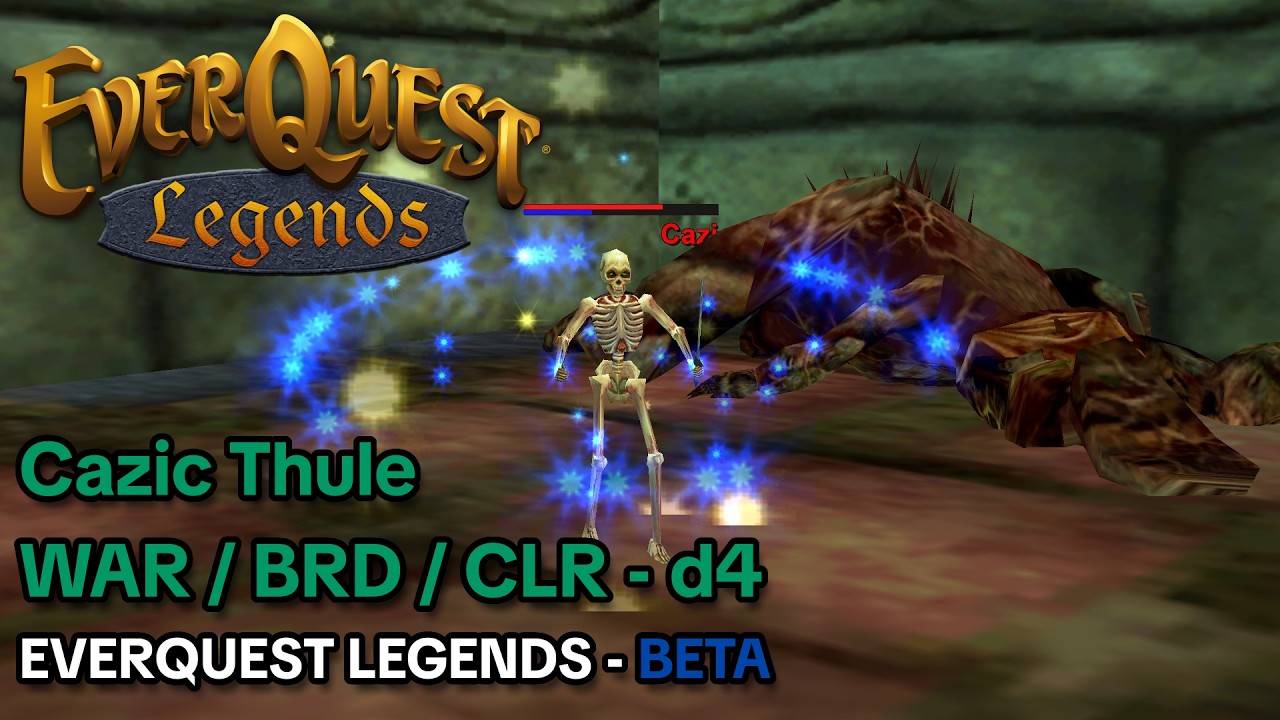 Cazic Thule - WAR / BRD / CLR - d4 solo